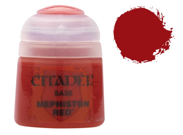 Citadel Paint Base Mephiston Red (Også kjent som Mechrite Red)
